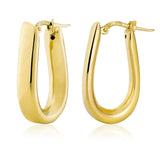 Miss Mimi -925/14k Vermeil Equestrian Hoops