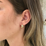 Miss Mimi - 925/14k Vermeil Tapered Huggie