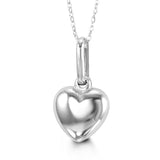 10k Gold Puff Heart Charm