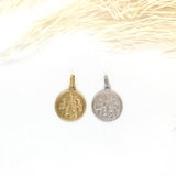 Engravable- 10k Gold Confirmation Pendant