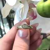 Engravable- 10k Gold Engravable Signet Ring