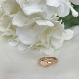 Engravable- 10k Gold Engravable Signet Ring