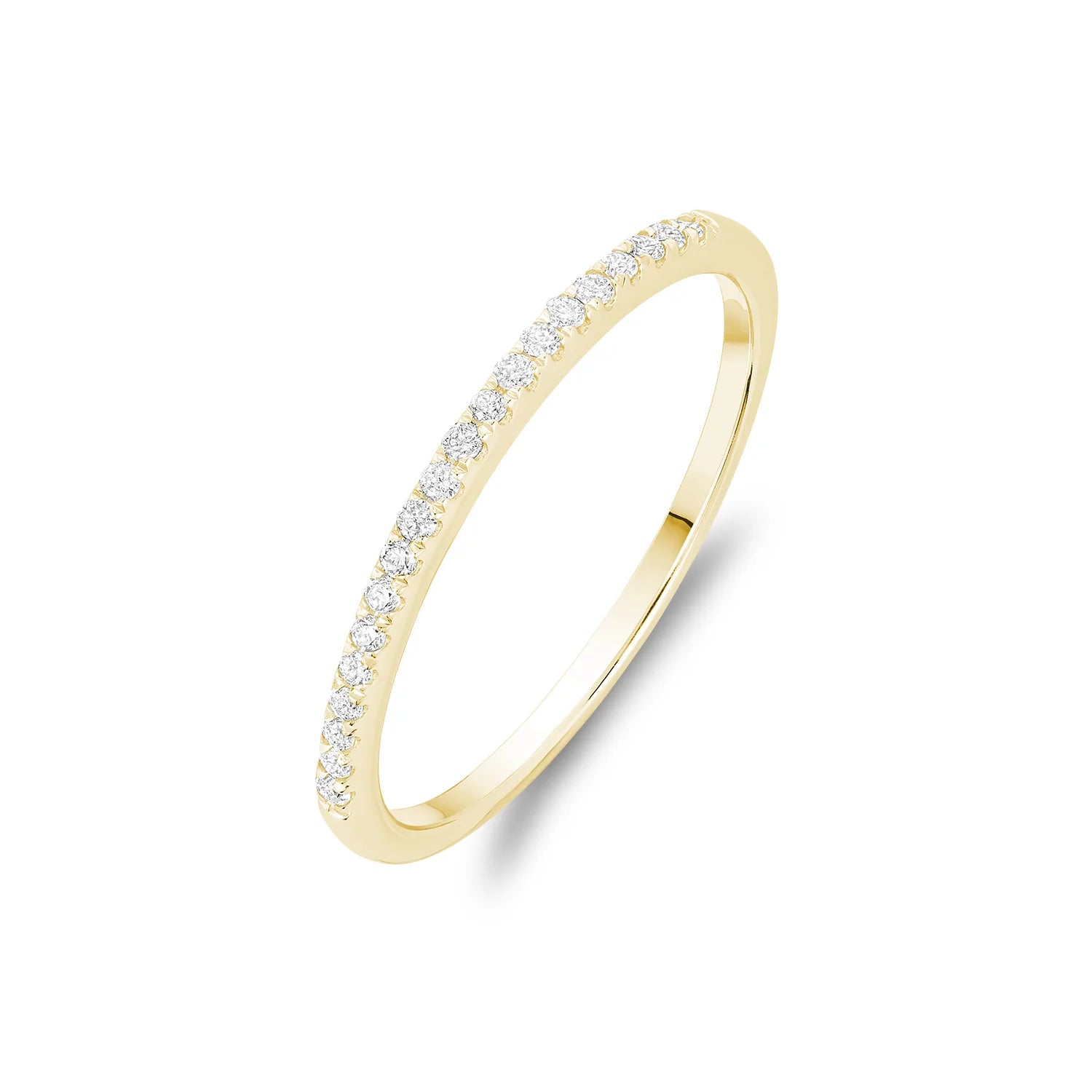 10k Gold Stackable Diamond Ring