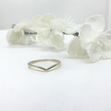 10k Yellow Gold Arrow Ring
