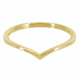 10k Yellow Gold Arrow Ring