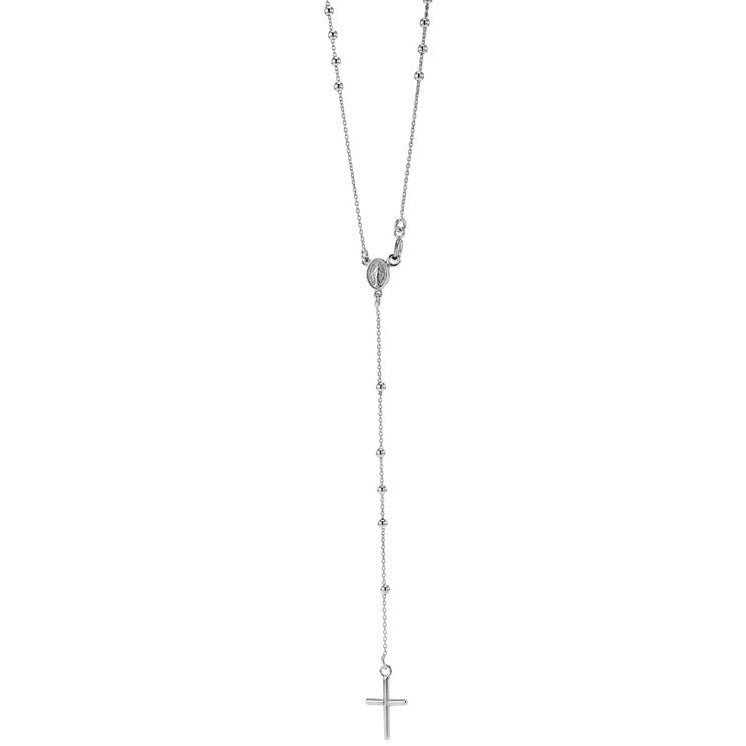 14k Gold Rosary Necklace