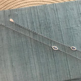 Children's 925 Sterling Silver Evil Eye with CZ Bracelet