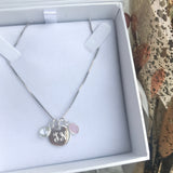 925 Sterling Silver Round Birthstones Pendants