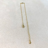 925/18K Vermeil Small CZ Evil Eye Bracelet