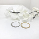 10k Gold Stackable Diamond Ring