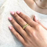 925/18k The Bold Vermeil Ring