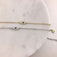 Vintage CZ  Evil Eye Bracelet