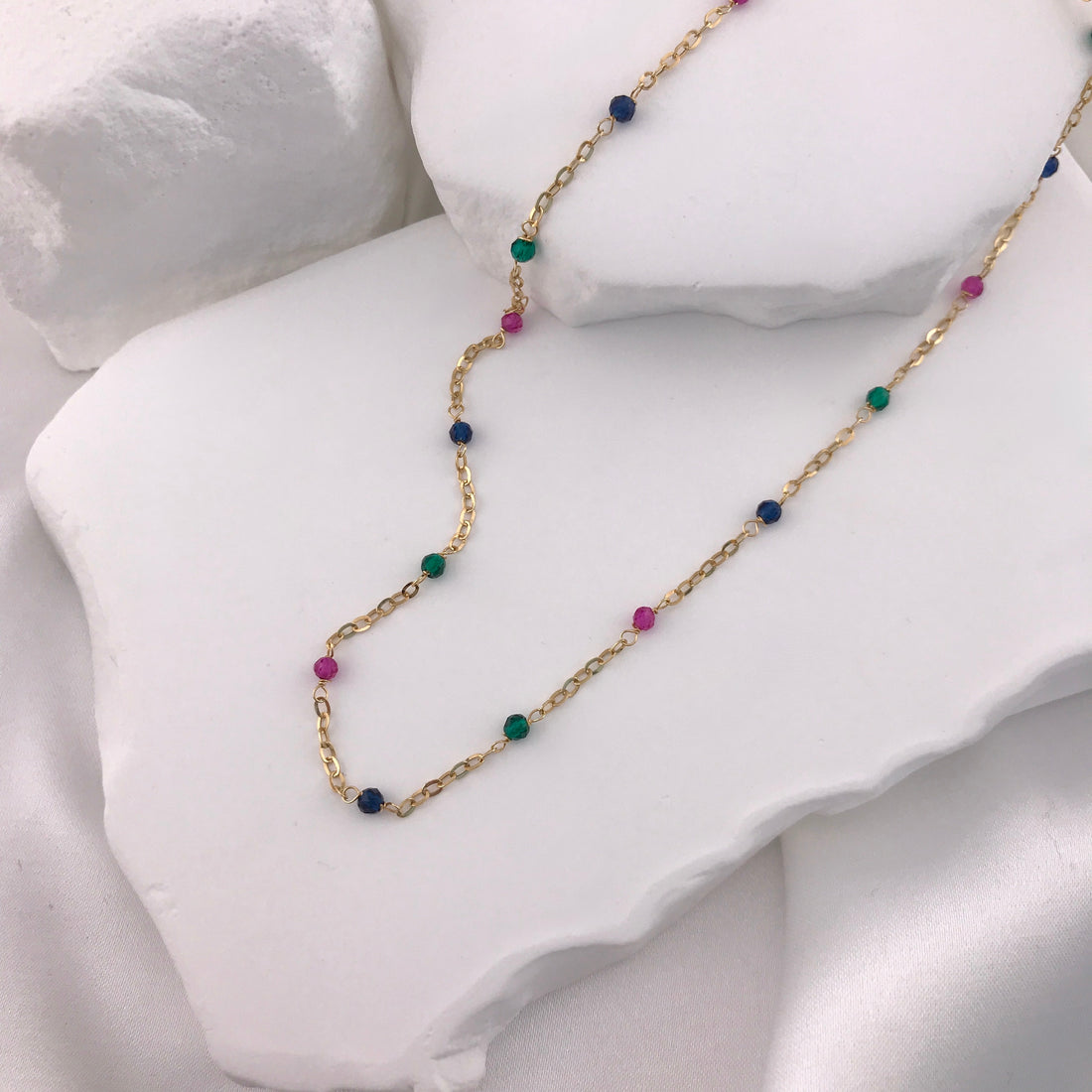 Rainbow Station Necklace