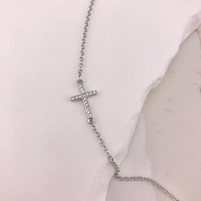 Siena Cross CZ Bracelet