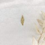 925/18k Vermeil Angel Wing Charm