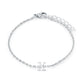 Stainless Steel Initial Bracelets by Veloria
