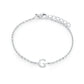 Stainless Steel Initial Bracelets by Veloria