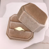 Engravable- 10k Gold Engravable Signet Ring