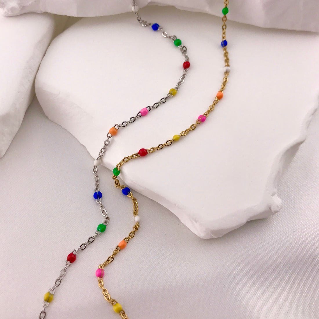 Rainbow Anklet by Veloria