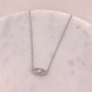 Timeless Diamond Evil Eye Necklace