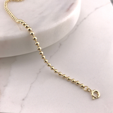 925/18k Vermeil Ball Bracelet