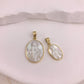 Mother Mary Pearl Pendant