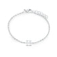 Stainless Steel Initial Bracelets by Veloria