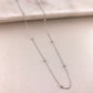 Timeless Beaded Station Necklace