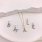 Classic Mini Initial Diamond Pendant
