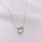 Valentina Love CZ Necklace