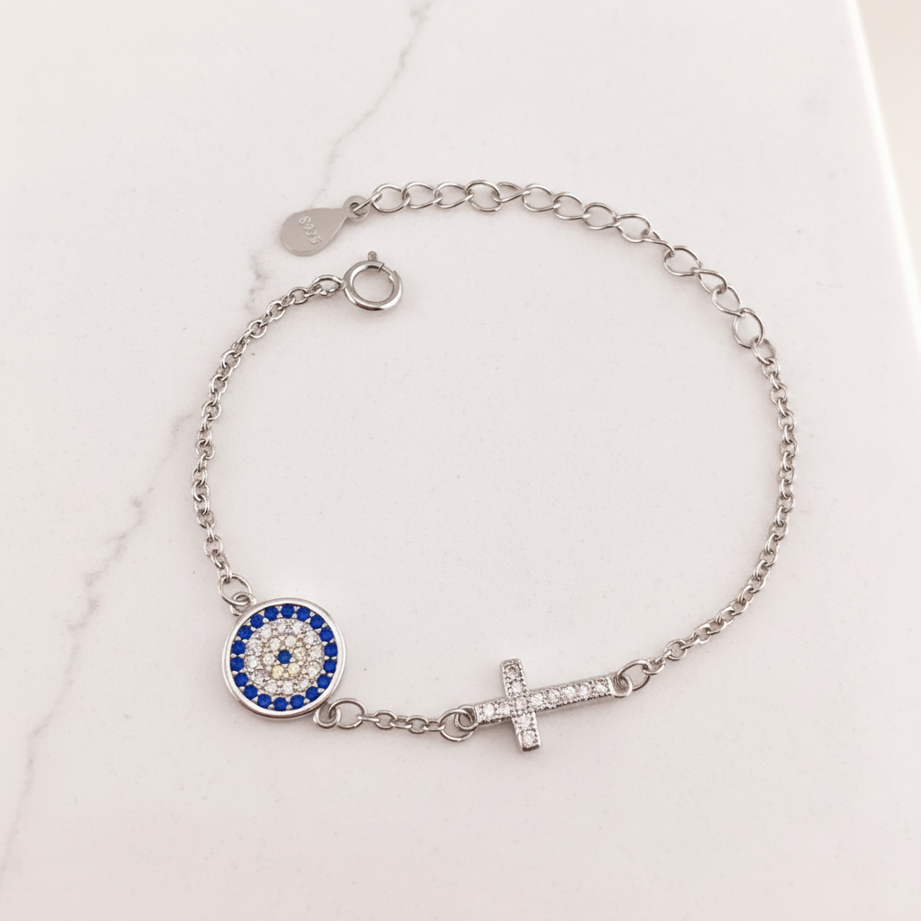 Children's Protection CZ Bracelet