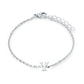 Stainless Steel Initial Bracelets by Veloria