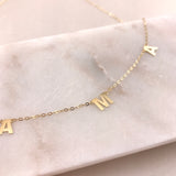 10k Gold MAMA Charm Necklace