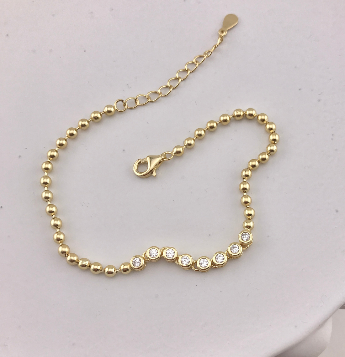 Siena CZ Essential Ball Bracelet