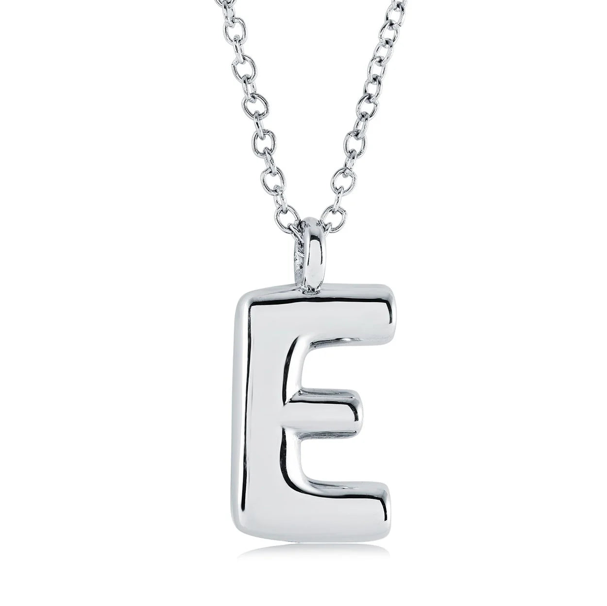 Stainless Steel Bubble Initial by Veloria