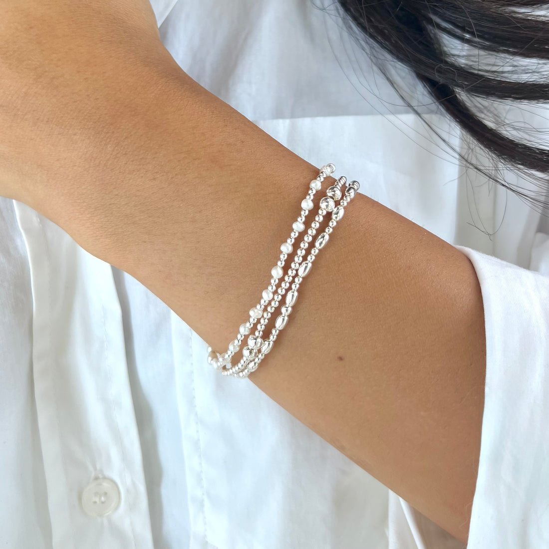 Stella Oval Stretch Bracelet