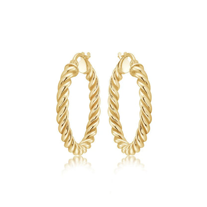 Twist Hoops by Miss Mimi