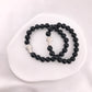 Stainless Steel Cross Beaded Bracelet