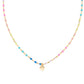 Enamel Dangle Heart Necklaces by Amen