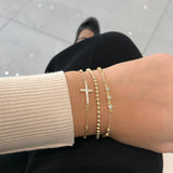 925/18K Vermeil CZ Bracelet