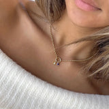 925/18k Vermeil Rolo Enhancer Necklace