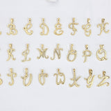 Giulia Script Initial Pendant