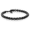 Stainless Steel Polished 4.5mm Box Link Bracelet by Ital Gem