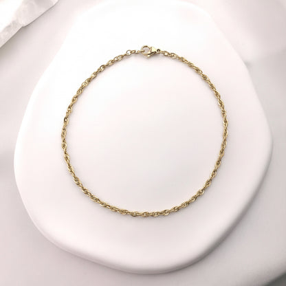 Twist Anklet by Veloria