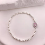 Pearl Mother Mary Bracelet by Amen