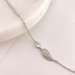 Little Sweetheart's Angel Wing CZ Bracelet