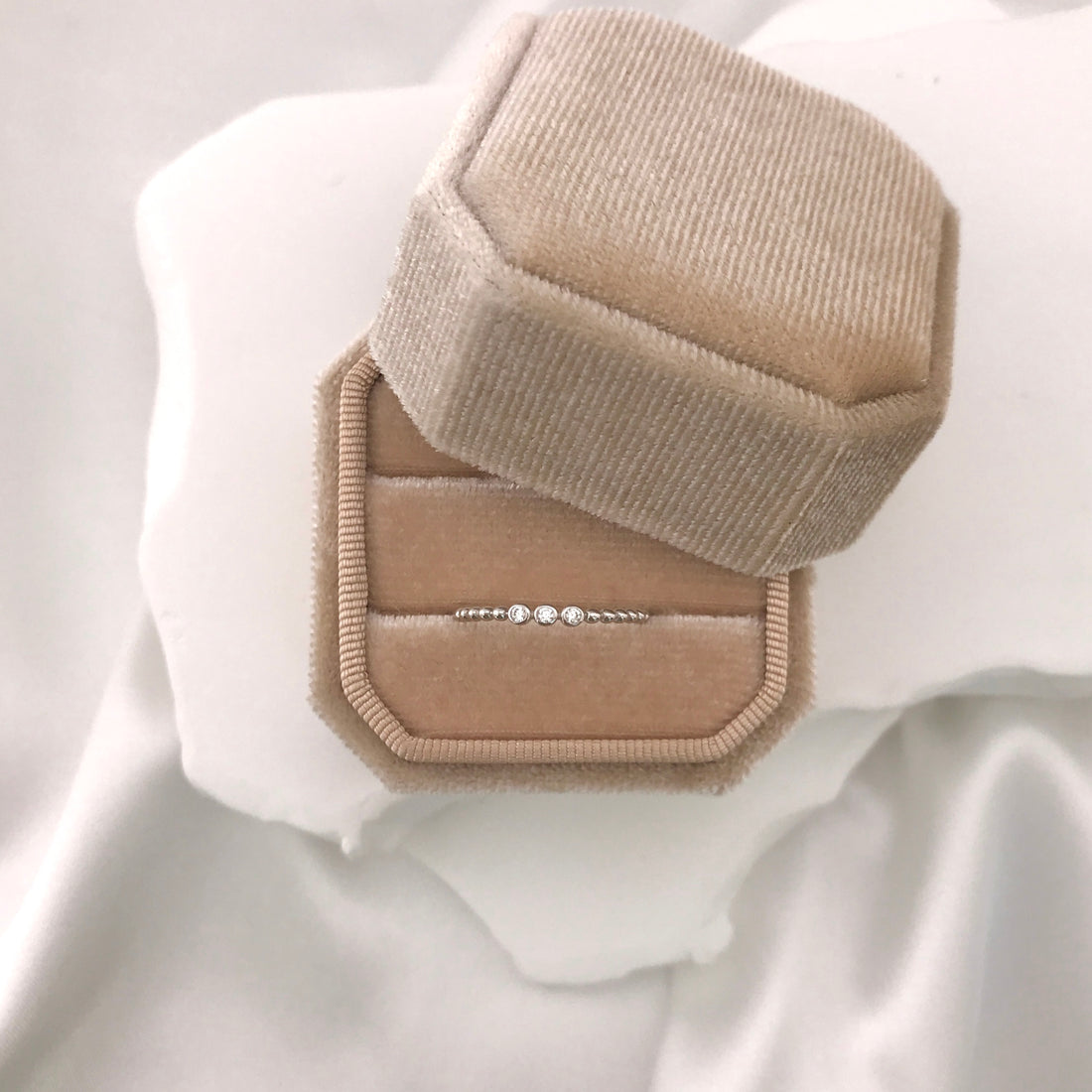 Trio Bezel Ring