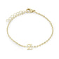 Stainless Steel Initial Bracelets by Veloria