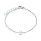 Stainless Steel Initial Bracelets by Veloria
