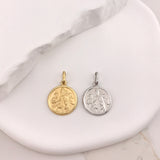 Engravable- 10k Gold Confirmation Pendant